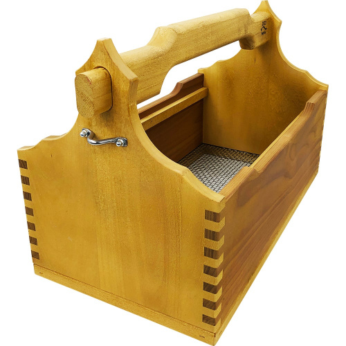 Рабочий ящик пчеловода "Парк Плюс" Премиум, с органайзером, дно из нержавеющей сетки